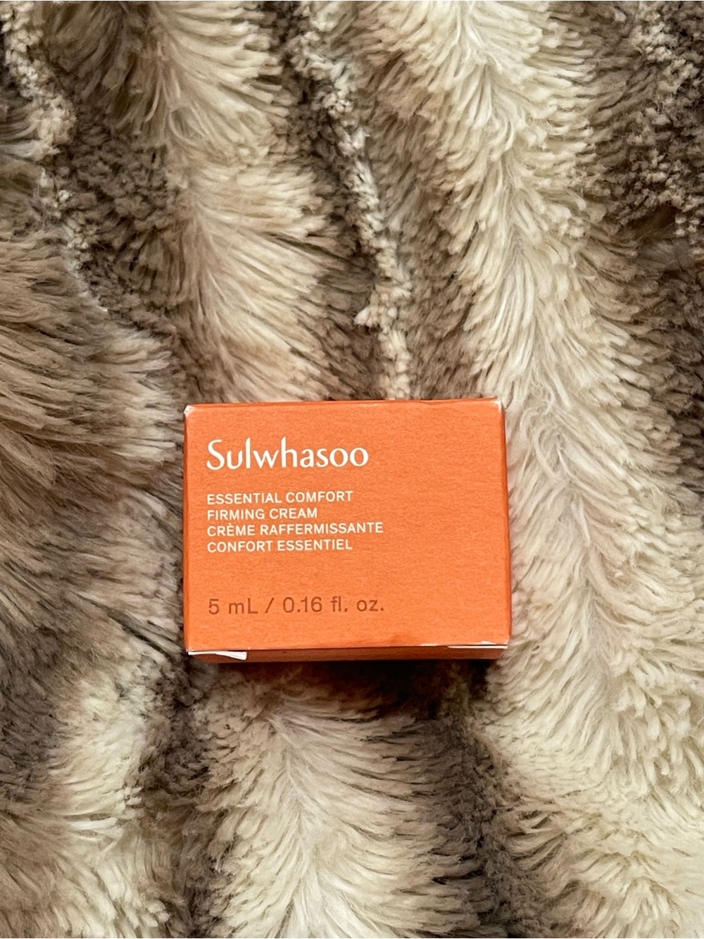 Sulwhasoo Essential Comfort Firming Cream Moisturizer 5ml New